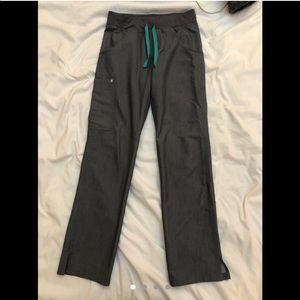 Dark Grey FIGS scrub pants size XXS